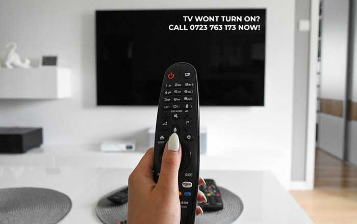 tv wont turn on